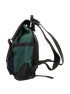 Nova Check Backpack, &pound;175, Handbags, Black/Blue/Green, Canvas, Bottom view